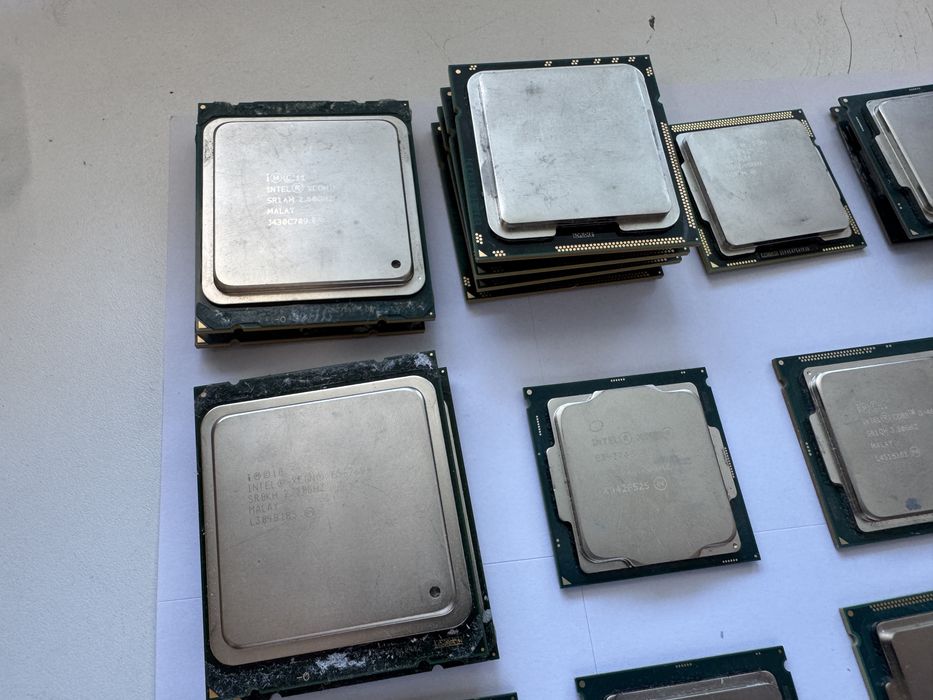 Процесори intel + xeon ( 36шт лот )