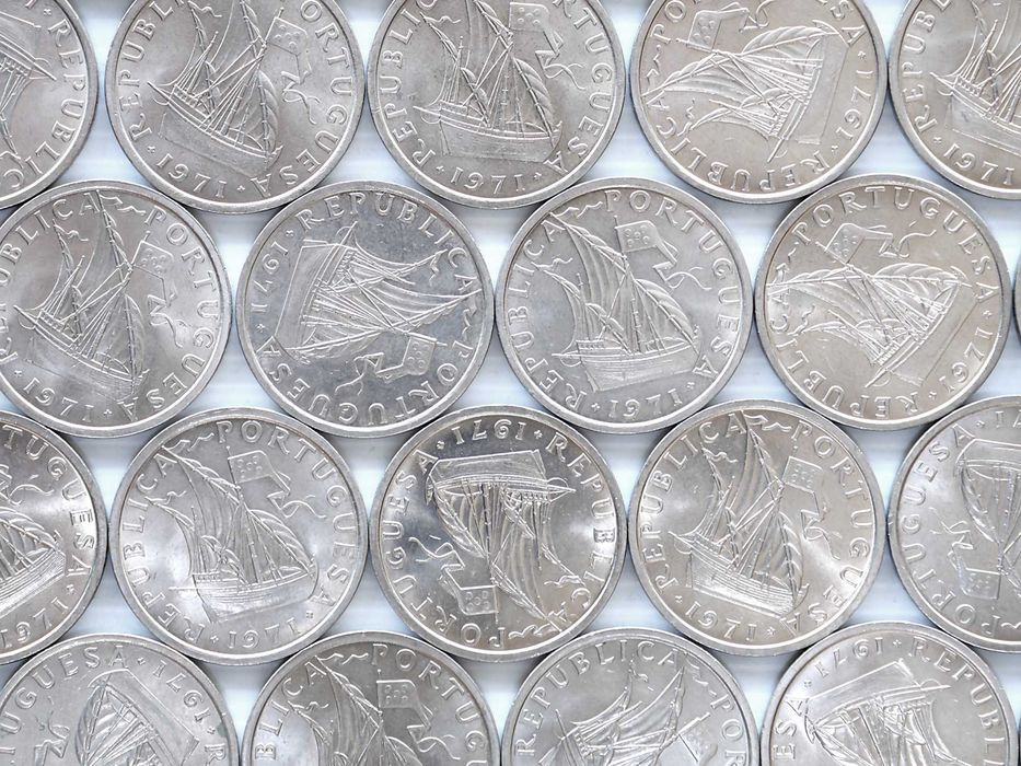 Lote de 40 Moedas 10 Escudos 1971