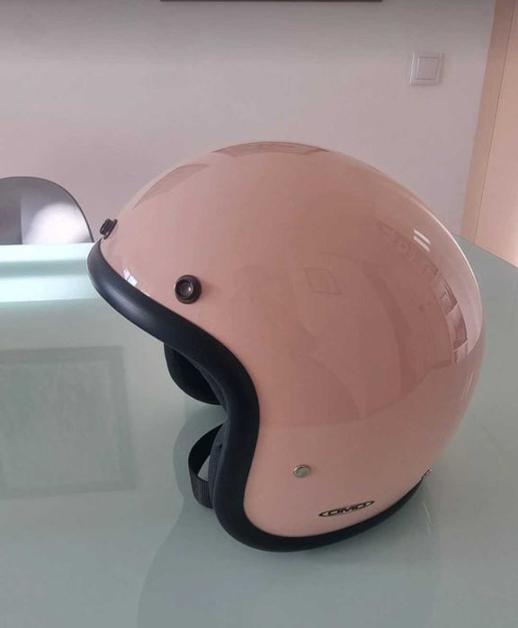DMD capacete retro cipria M