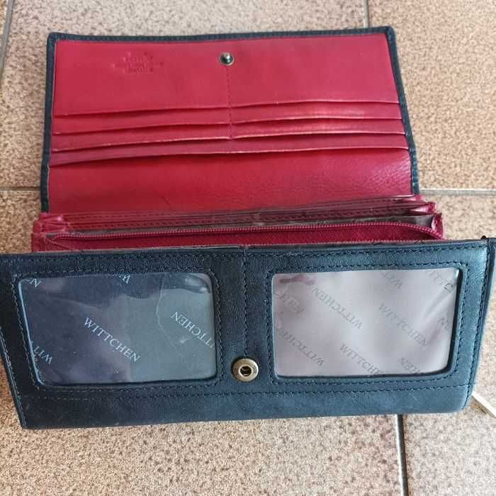 Skórzany portfel damski Wittchen.