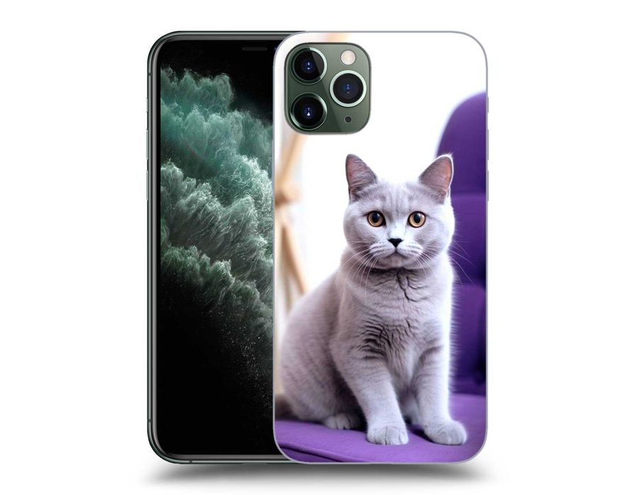 Etui case na telefon KOT BRYTYJSKI dla iPhone Samsung Huawei Xiaomi