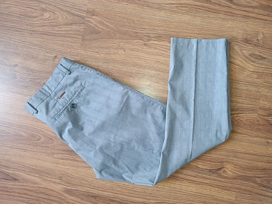 Spodnie garniturowe/ wizytowe męskie spodnie eleganckie