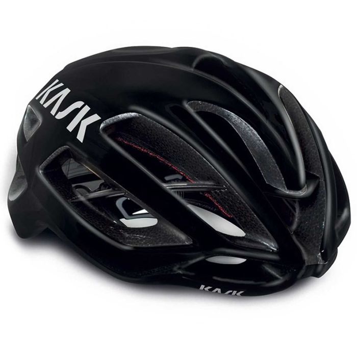 Kask Protone Icon M black (czarny połysk) 52-58cm, Nowy - ostatnia szt