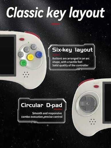 ANBERNIC RG ARC-D Game Console Touch Screen сіра + картка  128 гб з іграми