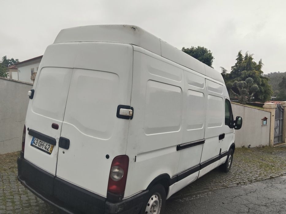 Renault master de 2008 com tecto alto longa  motor 2.4 turbo diesel
