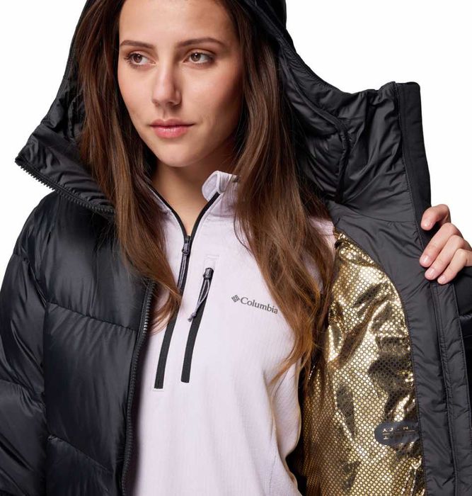 Жіноча куртка пухова Columbia Cloudview Down Hooded Jacket