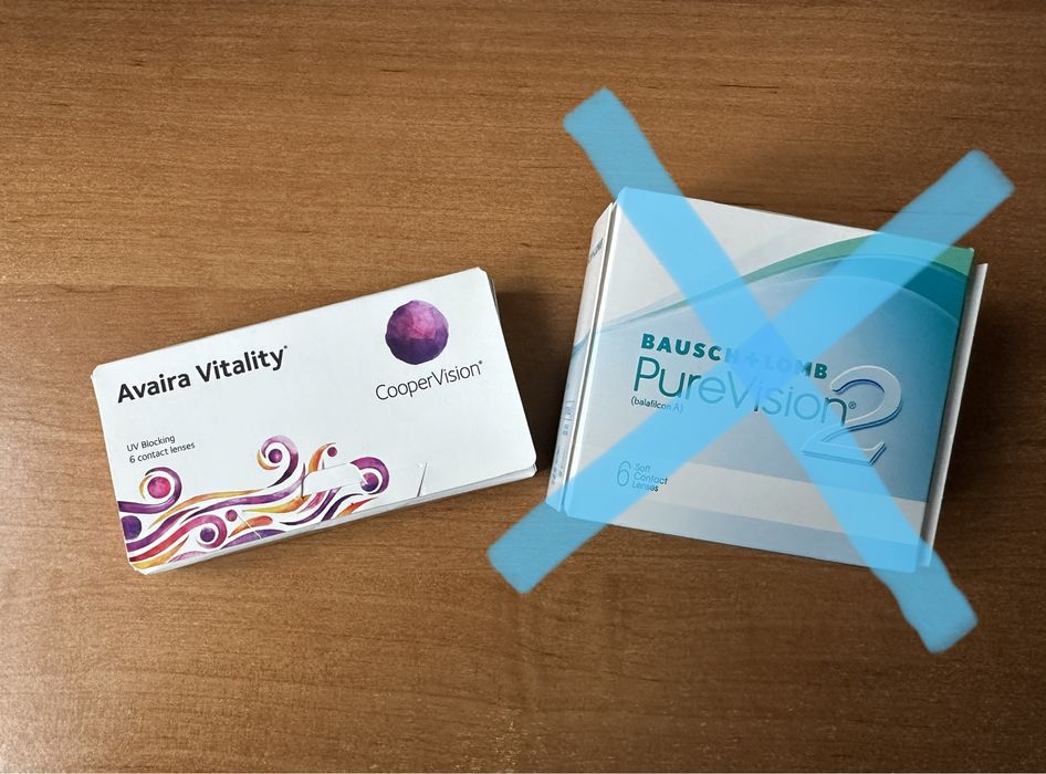 Контактні лінзи (-1,75)