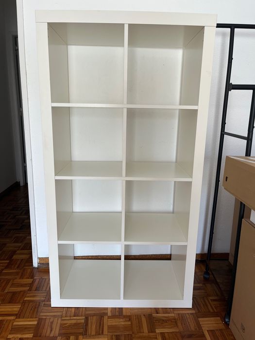 KALLAX Estante, branco, 77x147 cm