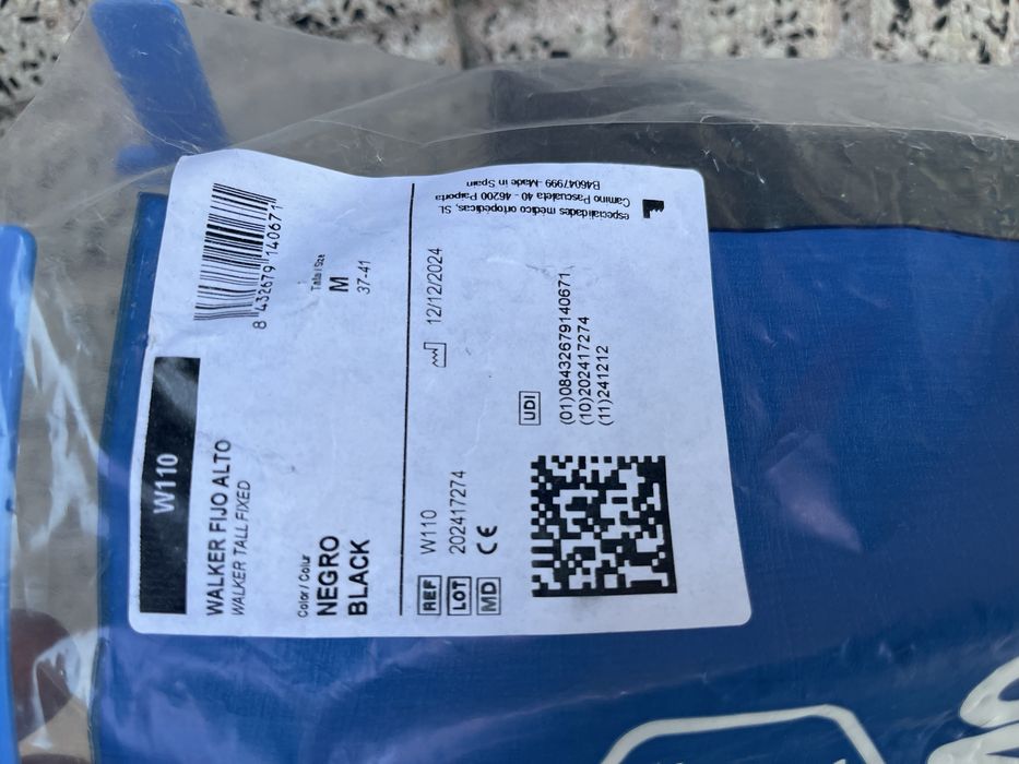 Bota Ortopedica WALKER FIJO ALTO