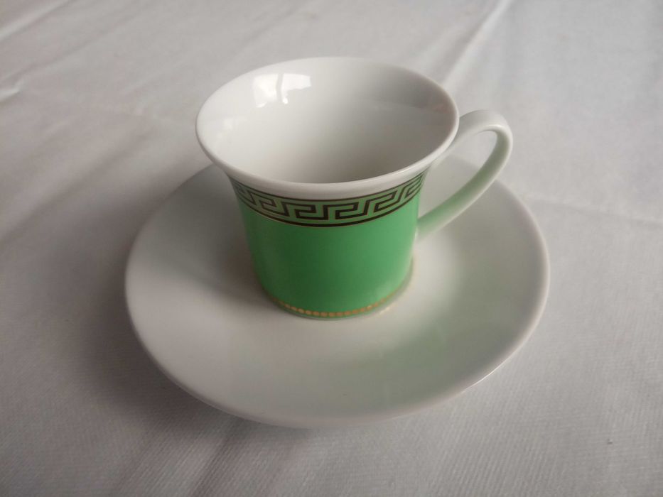 Versace Rosenthal filiżanka spodek mokka espresso