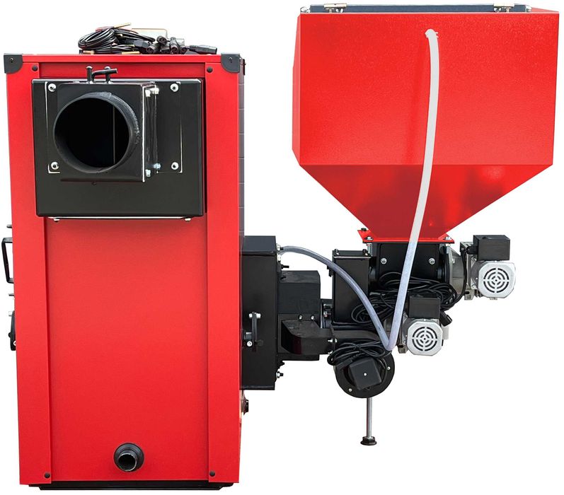 Kocioł Piec CO na pellet, drewno, groszek Uniwersal Power 24kW