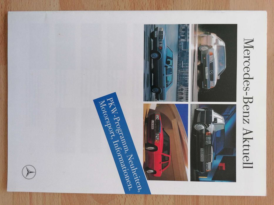 Prospekt Mercedes 190, W124, W126, C126, R129