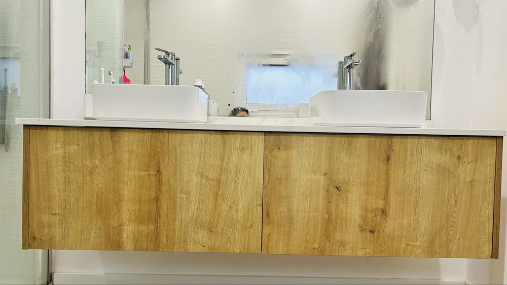 Movel WC com gavetas da Blum