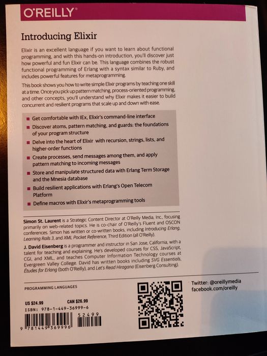 Introducing Elixir. Getting started in functional programming