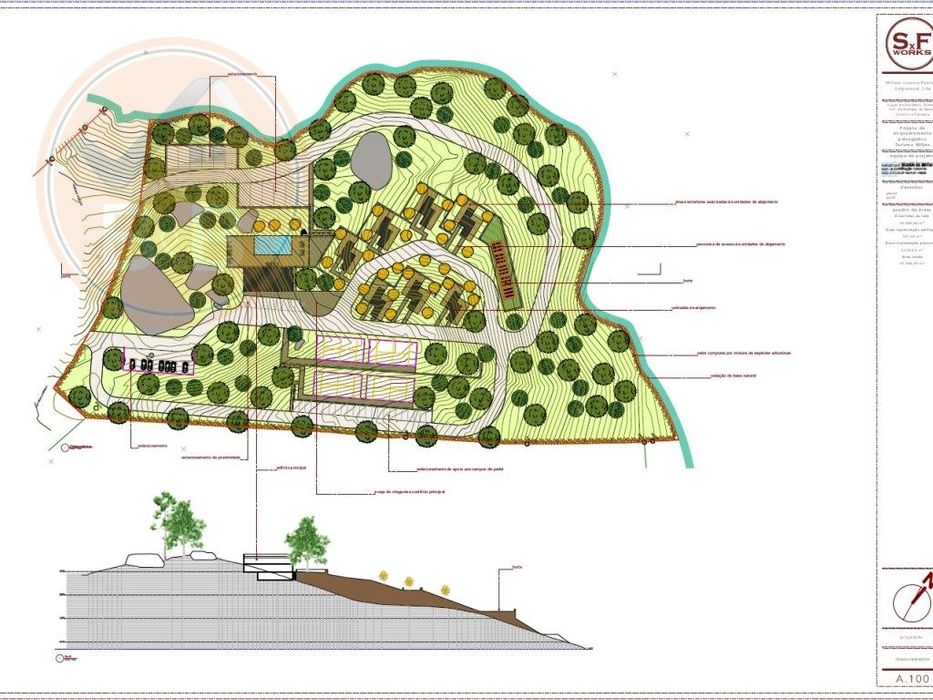 Terreno com projeto de turismo aprovado, em Cabeceiras de Basto