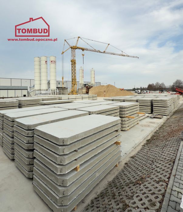 Płyty drogowe - betonowe, zbrojone podwójnie. Solidne!