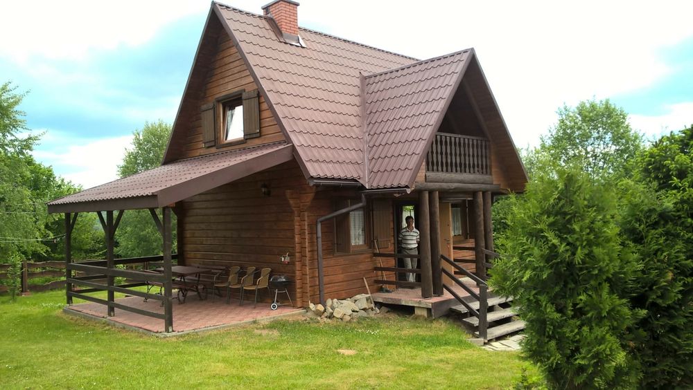 Domek nad jeziorem solińskim  w Olchowcu