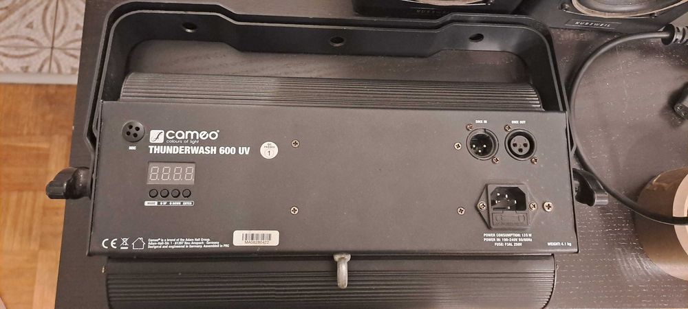 стробоскоп cameo thunder wash 600 rgbw