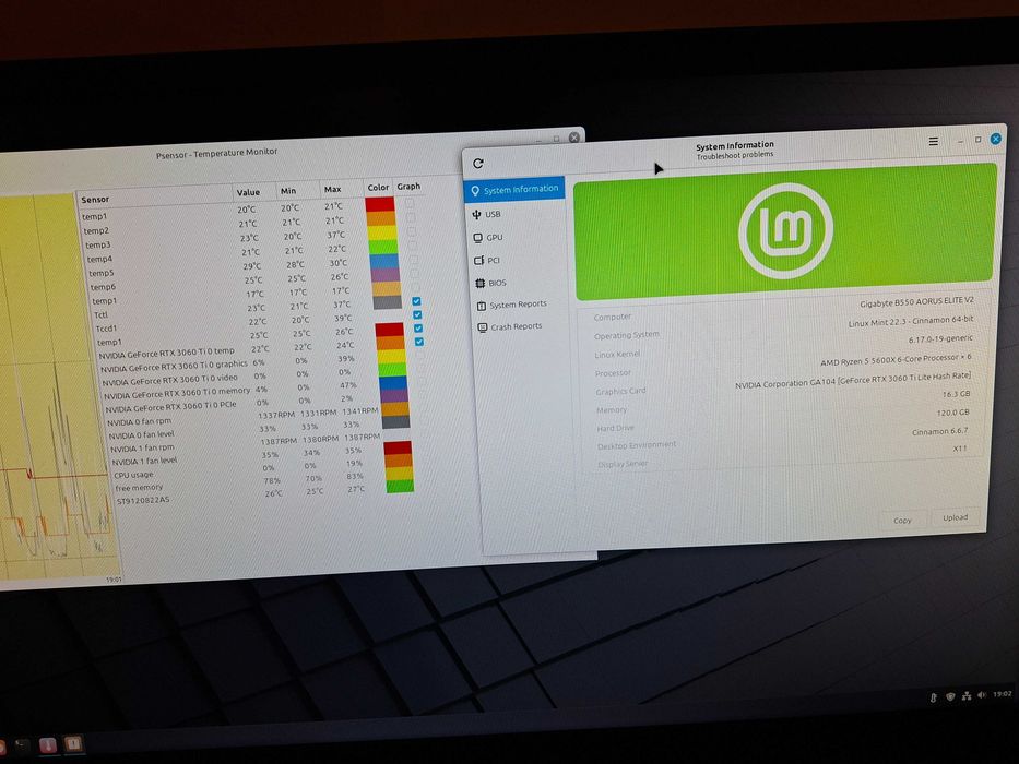 Computador desktop Ryzen 5600, RTX 3060ti, 16GB DDR4 RAM