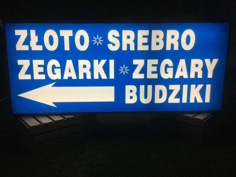 Reklama świetlna wisząca