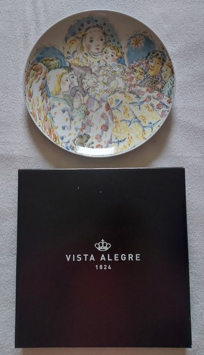 Prato "Coleção Natal" Vista Alegre, Ano 2018
