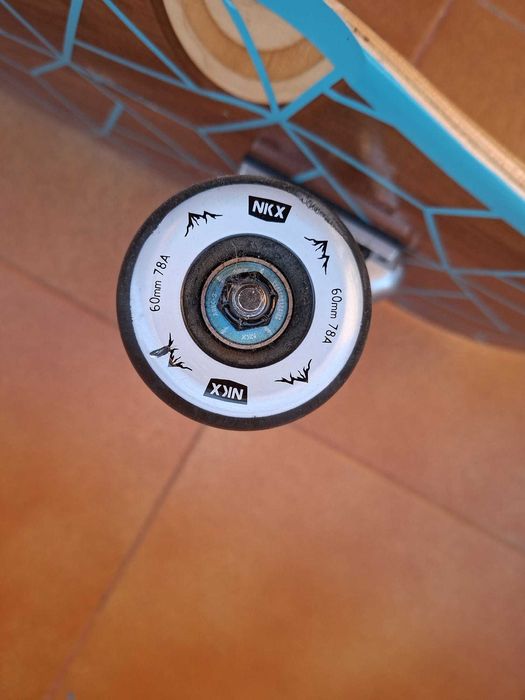 Skate Longboard NKX 60mm 78A NOVO!