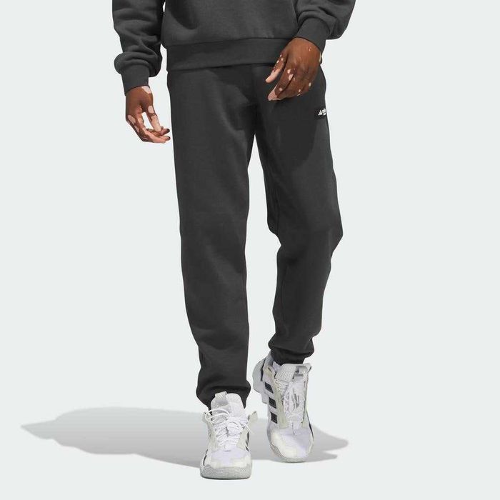 Adidas Оригинал XXXL Новые Спортивные Штаны США Черные Коттон