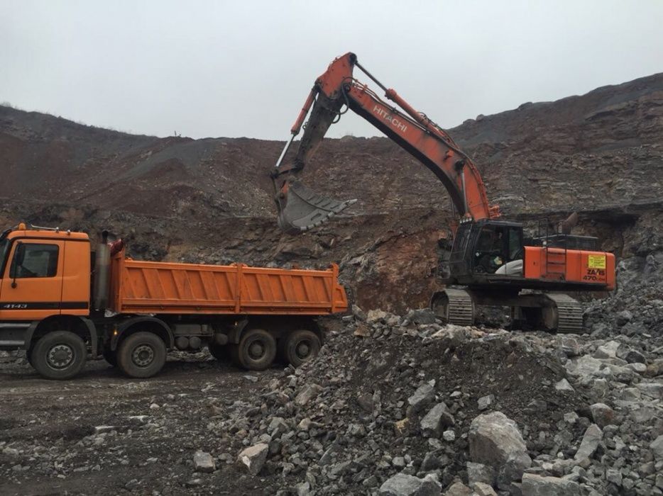 ODŚNIEŻANIE usł. koparką - koparko ładowarką.Transport materiałów syp