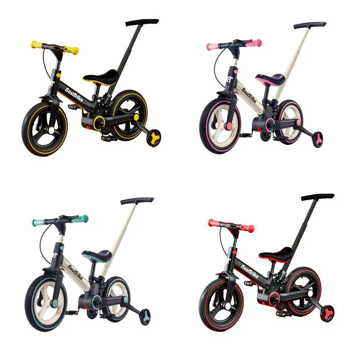 Велосипед-трансформер Best Trike колеса PU 12’’, батьківська ручка