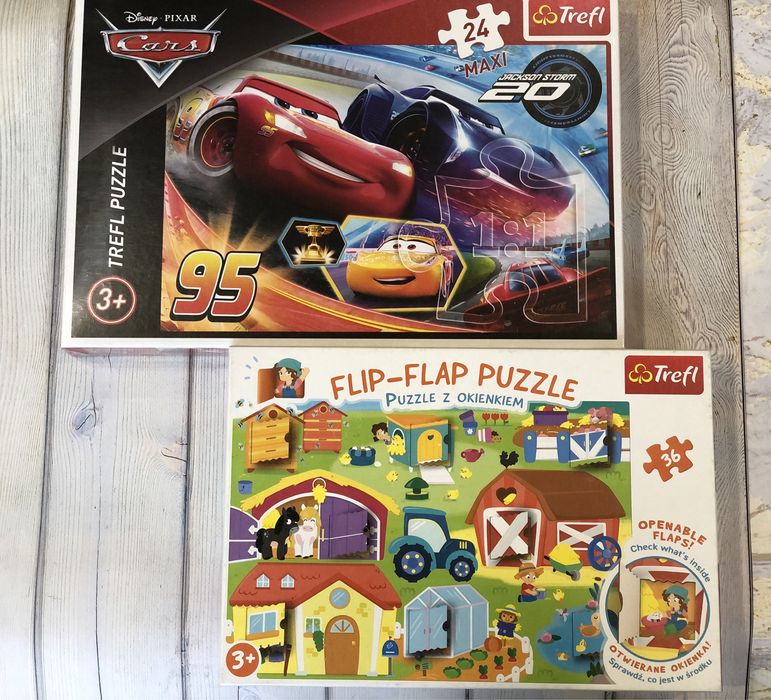 Пазли Trefl 200ел 160ел 100ел 30ел 24 maxi 15 maxi