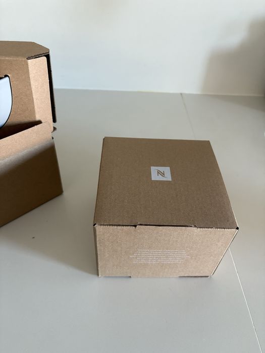 Conjunto chavenas porcelana nespresso novas na caixa