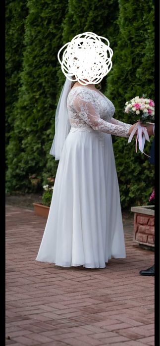 Suknia ślubna długa