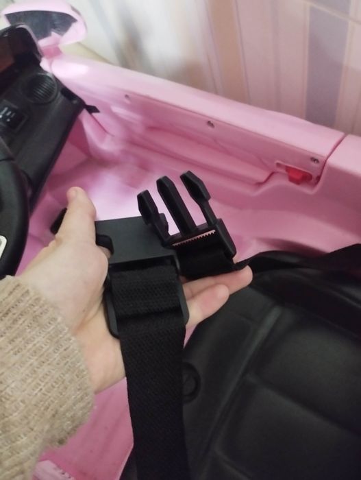 Carro criança a bateria cor de rosa