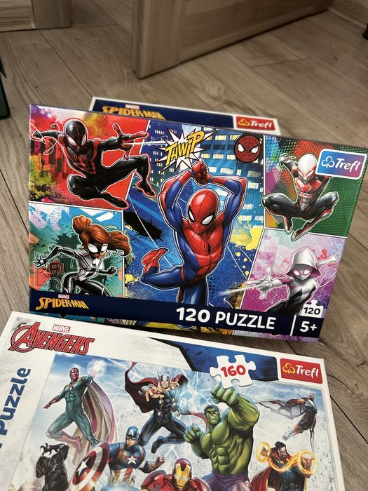Puzzle Spiderman i Avengers