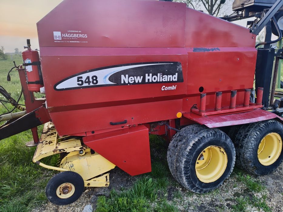 SPRZEDAM prasoowijarkę NEW HOLLAND 548 combi