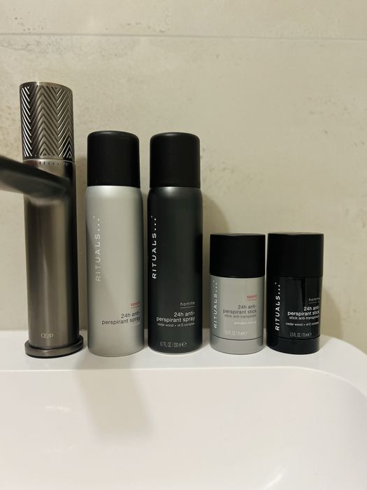 Пінка для бриття, антиперспірант, пінка для душу Rituals Homme Sport