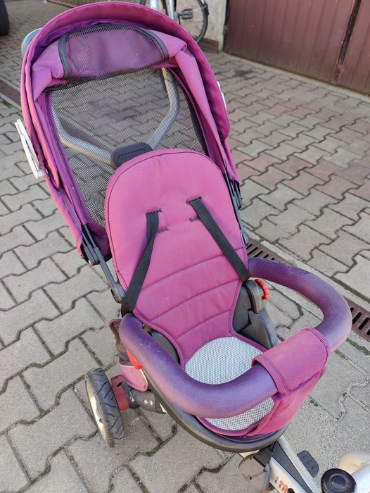 Rowerek trzykołowy wózek