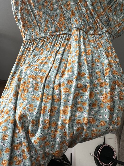 Sukienka letnia floral print s/m