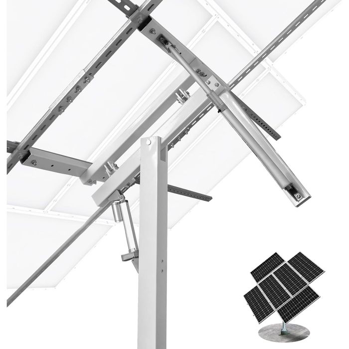 TRACKER Uchwyty Do paneli Fotowoltaicznych Solarnych ŚLEDZENIE SŁOŃCA