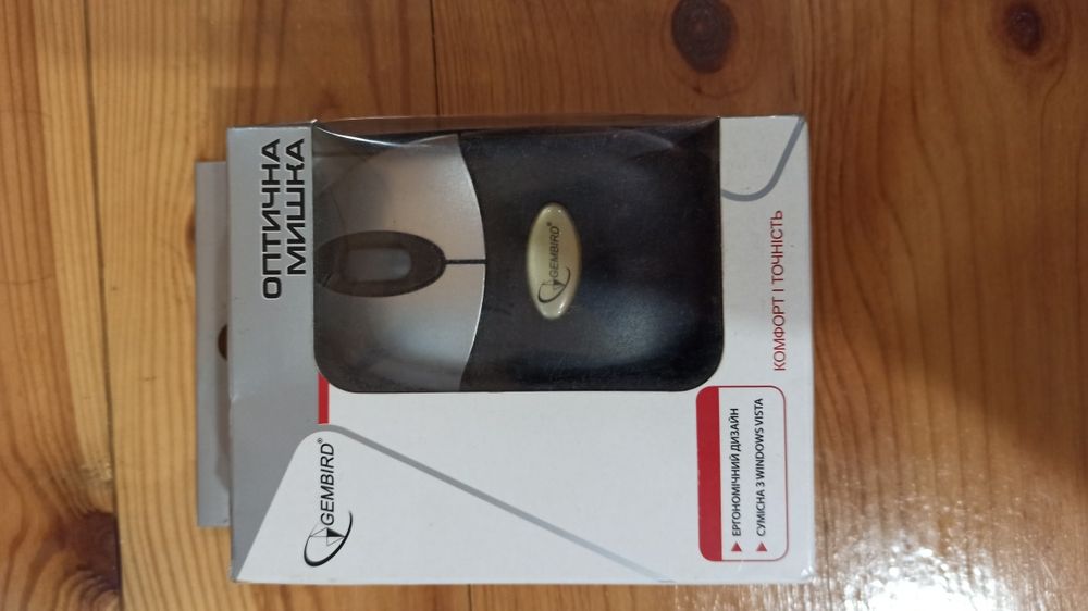 Мышь компьютерная USB Gembird