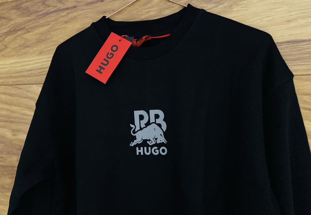 Hugo Boss Red Bull oversize bluza dresowa męska