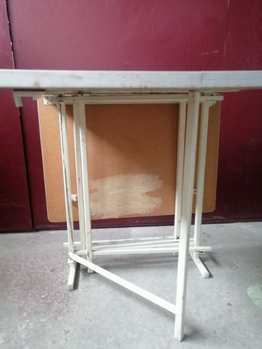 Стол - книжка кухонный, металлический