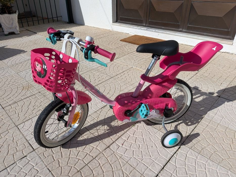Bicicleta criança 3-6 anos menina