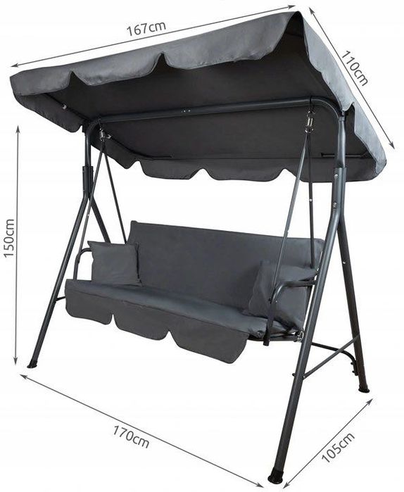 Садова качеля Fregat Relax (Садова гойдалка) В НАЯВНОСТІ Наложка