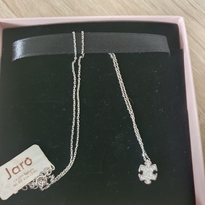 Celebrytka srebrna z puzlem