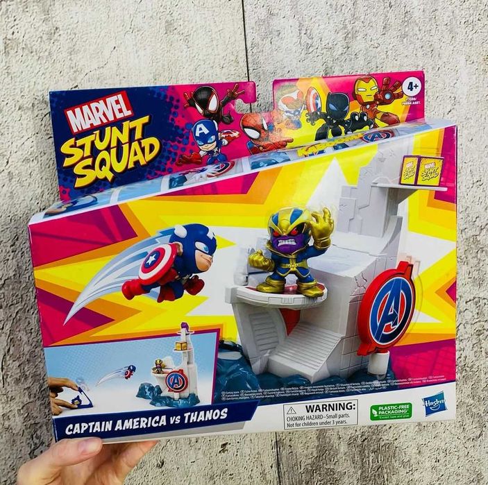 Ігровий набір Marvel | Баштовий бій | Башня супергероїв | Tower Smash