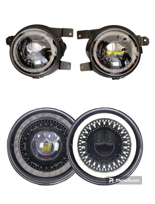Lampy Reflektory LED przód Suzuki Jimny od 2018 roku