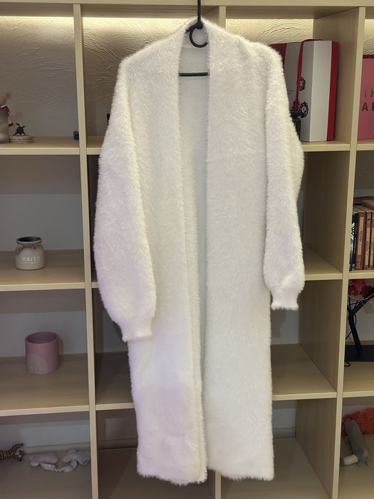 Теплий кардиган довгий