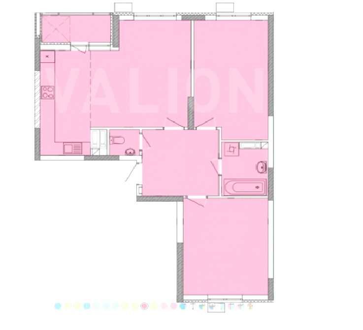 Продаж 2-кімнатної квартири на вул. Сім'ї Кульженків, 37 ЖК Яскравий