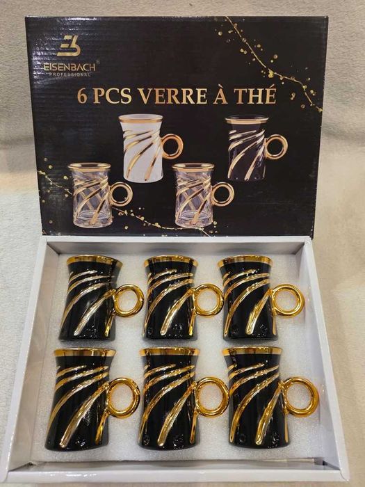 Eleganckie filiżanki do espresso Eisenbach 6 sztuk